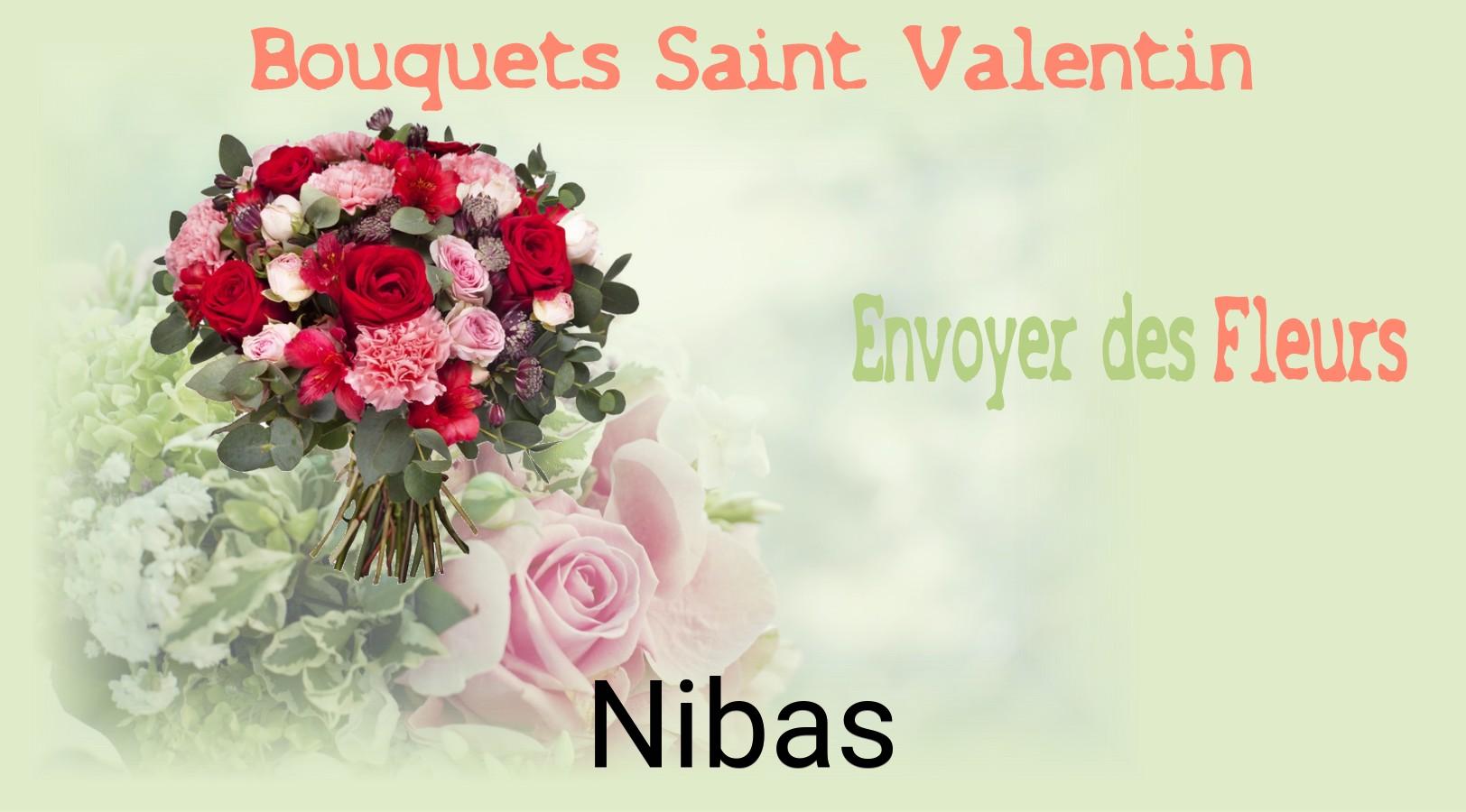 Roses de Saint-Valentin livrées à Nibas